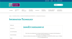 Desktop Screenshot of danu2.it.nuigalway.ie