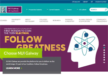 Tablet Screenshot of firstinfo.nuigalway.ie
