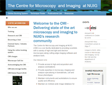 Tablet Screenshot of imaging.nuigalway.ie