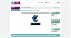 Desktop Screenshot of printcredit.nuigalway.ie