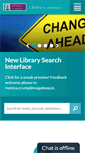 Mobile Screenshot of library.nuigalway.ie