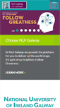 Mobile Screenshot of cimru.nuigalway.ie