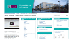 Desktop Screenshot of libguides.library.nuigalway.ie