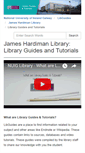 Mobile Screenshot of libguides.library.nuigalway.ie